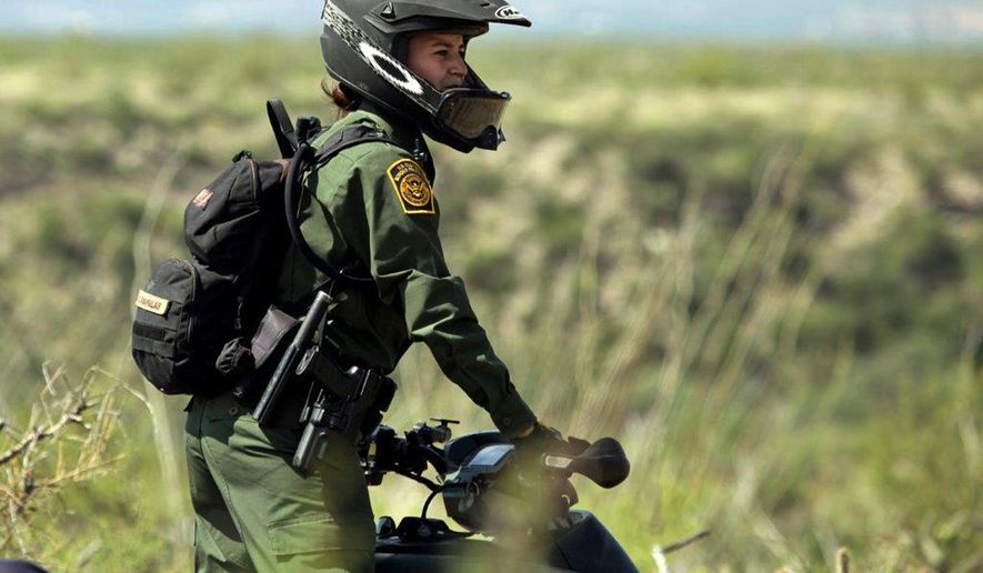 In this undated photo from the U.S. Border Patrol, Crystal A. Diaz, a U.S. Border Patrol agent with the Tucson Sector in Arizona, rides her ATV while on patrol. The Border Patrol is on a hiring spree for a very specific type of agent: a female one. Only 5 percent of its approximately 21,000 agents around the country are women, and the agency has long called this a problem. It is especially troublesome in the Southwest, where nearly 120,000 women were caught crossing the border illegally in the fiscal year that ended Oct. 31. That&#39;s a significant increase from fiscal year 2011, when about 43,000 women were apprehended. (AP Photo/U.S. Border Patrol)
