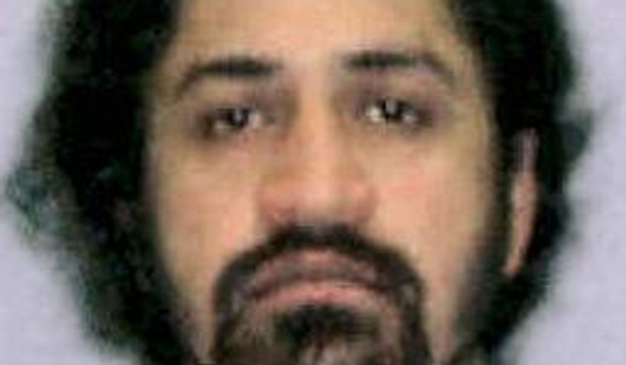 The Justice Department has filed a lawsuit to try to strip the Pakistan-born Iyman Faris of his citizenship. Faris is serving 17 years behind bars for terrorism-related charges stemming from a plot to destroy the Brooklyn Bridge. (Associated Press/File)