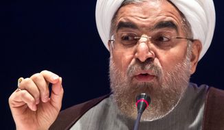In a clear dig at global leader Saudi Arabia, Iranian President Hassan Rouhani Wednesday angrily denounced what he called a &quot;conspiracy against the Muslim world&quot; in the cartel&#x27;s failure to cut back production even as prices have plunged. (Associated Press)