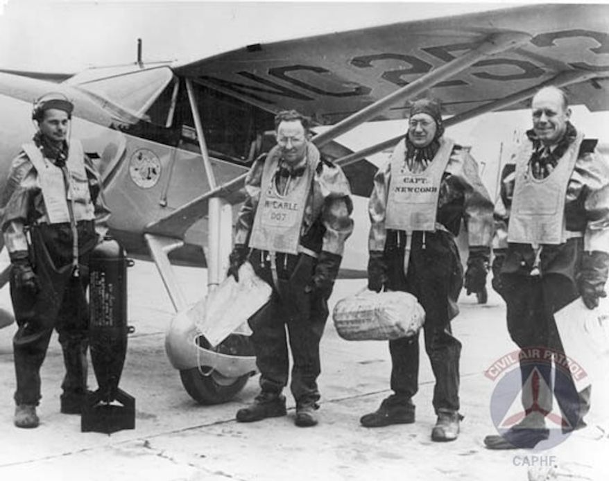 The World War II era Civil Air Patrol has been awarded the Congressional Gold Medal for their intrepid service. (Image from CAP Historical Foundation)