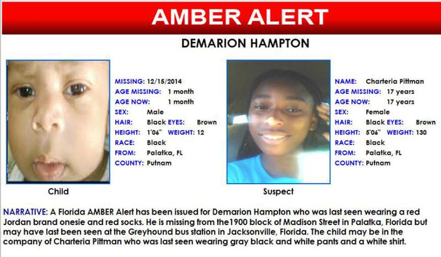 What is the difference between an AMBER Alert, Missing 