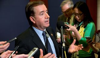 Rep. Ed Royce, chairman of the House Foreign Affairs Committee, frets that the Obama administration is willing to negotiate the release of spies or terrorists. (Associated Press) ** FILE **