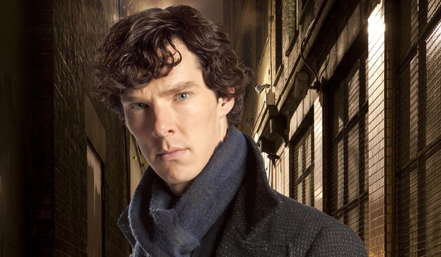 In this undated file publicity image released by PBS, Benedict Cumberbatch portrays Sherlock Holmes in &quot;Sherlock.&quot; (AP Photo/PBS, File)