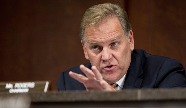 House Permanent Select Committee on Intelligence Chairman Rep. Mike Rogers, Michigan Republican, took President Obama to task for going to Hawaii for vacation right after North Korea&#x27;s cyberattack against Sony.  (AP Photo/Manuel Balce Ceneta, File)