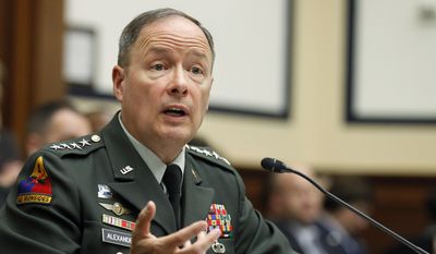 The first commander of U.S. Cyber Command, then-Army Gen. Keith Alexander, gave Congress in 2013 one of its first public overviews of how quickly an offensive cyberwarfare mindset was spreading across the Pentagon. In military parlance, it means &quot;normalizing&quot; cyberoperations into the daily routine. &quot;We have no alternative but to do so because every world event, crisis and trend now has a cyber-aspect to it, and decisions we make in cyberspace will routinely affect our physical or conventional activities and capabilities as well,&quot; Gen. Alexander told lawmakers. (Associated Press)