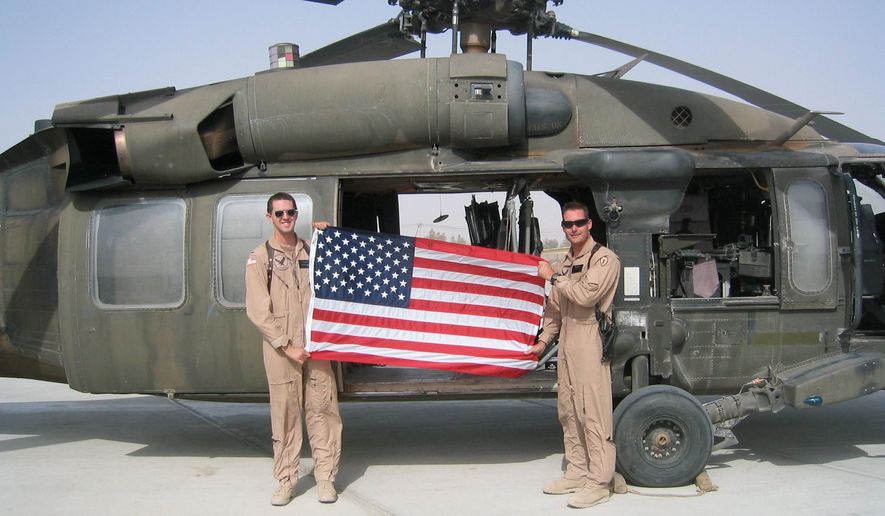 Chris Marvin (left) was an Army helicopter pilot before suffering numerous injuries in a 2004 crash on the Afghanistan-Pakistan border. Never one to go down without a fight, Mr. Marvin spent years recuperating and became managing director of Got Your 6, a nonprofit that works to inspire and assist other combat veterans like himself.