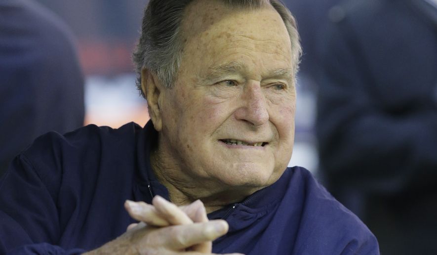Former President George H.W. Bush (Associated Press)