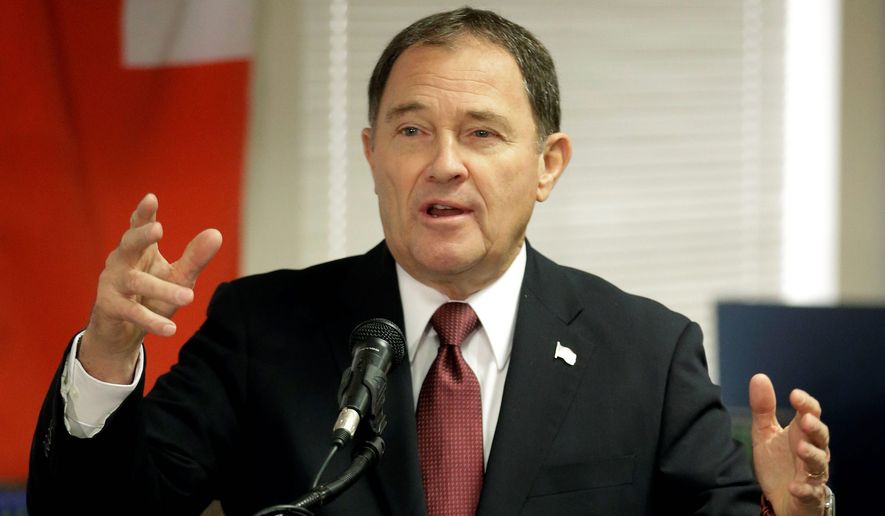 Utah Gov. Gary Herbert is touting his plan as a way of extending insurance to people in the &quot;coverage gap&quot; — a situation in which people make too much for Medicaid but too little for tax credits.