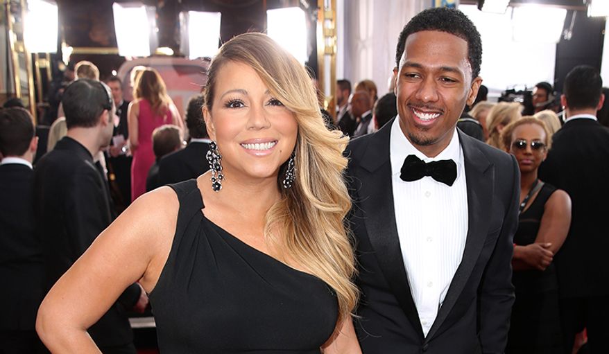 Mariah Carey, left, and Nick Cannon made their split public in October, 2014. The couple have two children together. (Photo by Matt Sayles/Invision/AP, File)