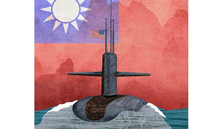 U.S. Military Hardware Assist to Taiwan Illustration by Greg Groesch/The Washington Times