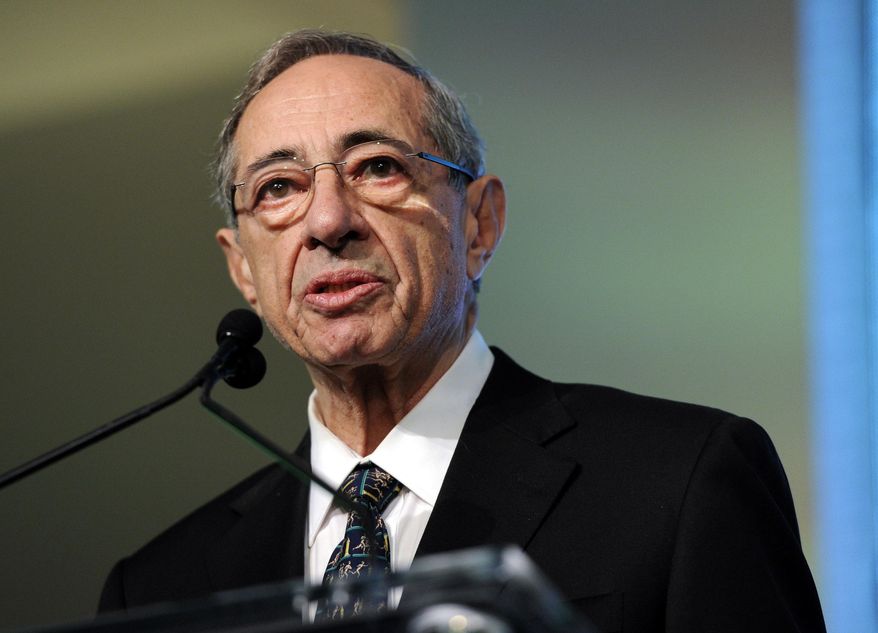 Former New York Gov. Mario Cuomo has died at age 82 only hours after his son, current Gov. Andrew Cuomo, was sworn in to his second term in office. (AP Photo/Evan Agostini, File)