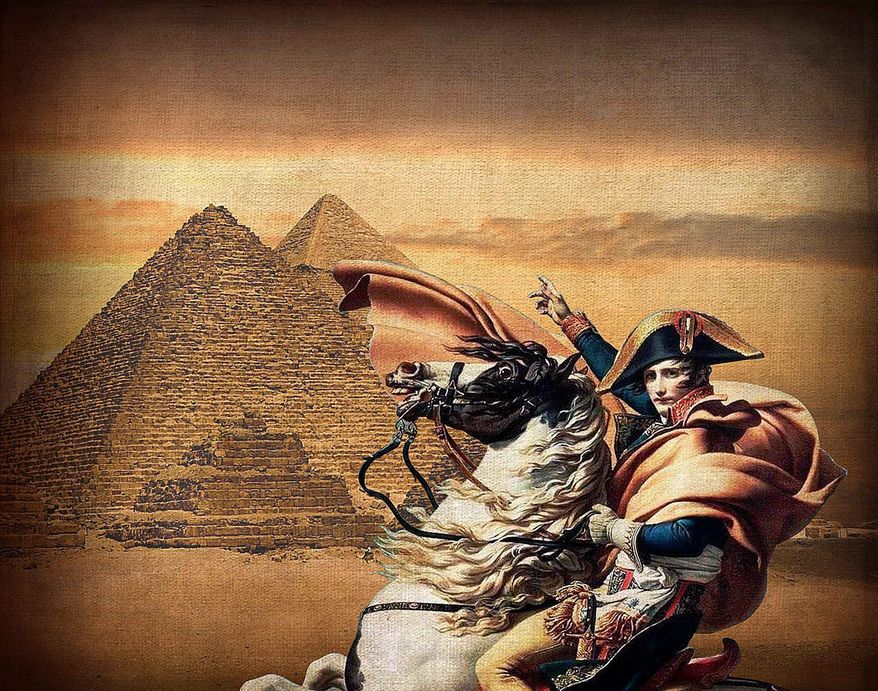 Napoleon in Egypt Illustration by Greg Groesch/The Washington Times