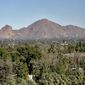 This Jan. 31, 2008, file photo shows Camelback Mountain in Phoenix. (AP Photo/Matt York, File)