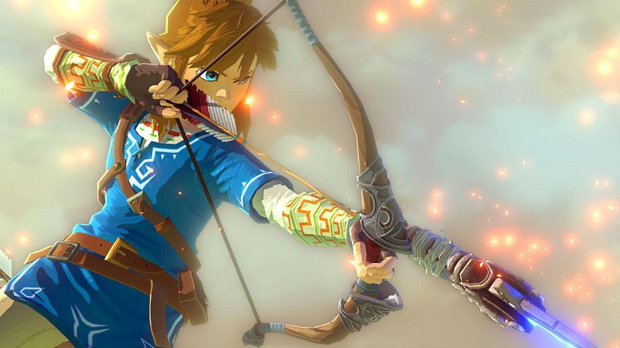 This photo provided by Nintendo shows a scene from the video game, "Legend of Zelda." (AP Photo/Nintendo)