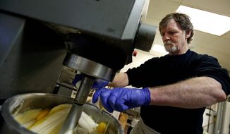 Masterpiece Cakeshop owner Jack Phillips&#39; lawyers are seeking to have his discrimination conviction — for refusing to make a gay couple&#39;s cake — overturned, maintaining a Colorado state official was taped comparing Mr. Phillips&#39; religious convictions to Nazism. (Associated Press)