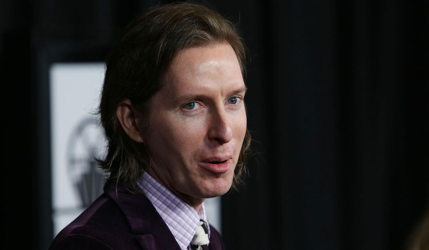 FILE - This Saturday, Jan. 10, 2015 file photo shows, Wes Anderson at the 40th Annual Los Angeles Film Critics Associations Awards at InterContinental Los Angeles, Century City, in Los Angeles. Richard Linklater’s 12-year commitment to the coming-of-age tale “Boyhood” has continued to pay off with a coveted nomination from the Directors Guild of America—his first—, the organization announced Tuesday, Jan. 13, 2015. Also nominated for their outstanding achievement in directing were first-time nominee Anderson for the whimsical “Grand Budapest Hotel,” and Alejandro González Inarritu for his dark show business comedy “Birdman,” Morten Tyldum for his Alan Turing biopic “The Imitation Game,” and Clint Eastwood for his fact-based wartime drama “American Sniper.” (Photo by J. Emilio Flores/Invision/AP, File)