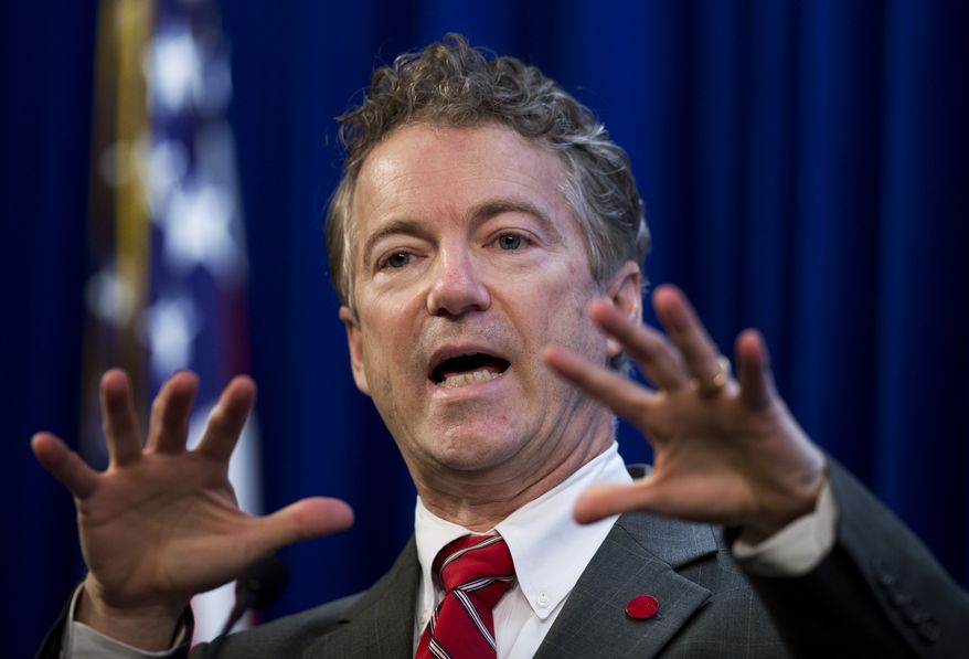 &quot;A complete and thorough audit of the Fed will finally allow the American people to know exactly how their money is spent in Washington,&quot; said Sen. Rand Paul, who is proposing legislation. (Associated Press)