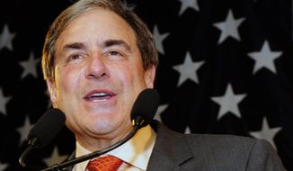 In this Nov. 4, 2008 file photo, Rep. John Yarmuth D-Ky. speaks in Louisville, Ky. Congressional Democrats are on a retreat in more ways than one this week. As Democratic lawmakers gather in Baltimore to talk strategy and lick election wounds, their party faces diminished powers in Congress, GOP dominance in the states, and a shrinking pool of potential candidates for future elections. The picture is especially bleak in the South, where some Democrats hope courts will overturn GOP-controlled “gerrymandering” of congressional and state legislative districts. Elsewhere, Democrats in swing states say their party must get better at highlighting the improved economy and the surge in energy production under President Obama. (AP Photo/Timothy D. Easley, File)