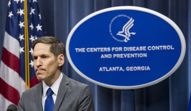 Centers for Disease Control and Prevention Director Dr. Tom Frieden took questions from reporters on Oct. 12, 2014. (AP Photo/John Amis/File)