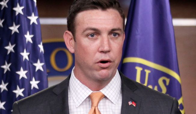 Rep. Duncan Hunter, California Republican and member of the House Armed Services Committee (Associated Press) **FILE**