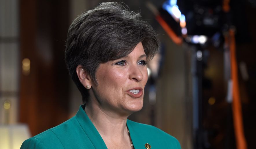 Sen. Joni Ernst, a freshman Iowa Republican, delivered the GOP&#39;s official response to President Obama&#39;s address. (Associated Press)