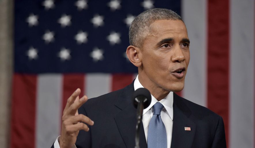 President Obama has now issued veto threats in three of his State of the Union addresses. (Associated Press)