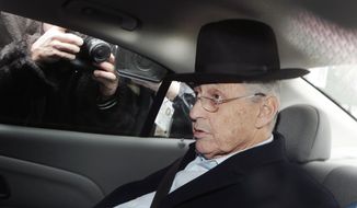 New York Assembly Speaker Sheldon Silver is transported by federal agents to federal court, Thursday, Jan. 22, 2015, in New York. Silver, who has been one of the most powerful men in Albany for more than two decades, was arrested Thursday on public corruption charges. (AP Photo/Mark Lennihan)