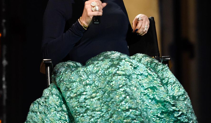 Actress Jennifer Lopez attends AOL's BUILD Speaker Series to discuss her upcoming film "The Boy Next Door" at AOL Studios on Wednesday, Jan. 21, 2015, in New York. Lopez stars in the thriller premiering Friday, Jan. 23. (Photo by Evan Agostini/Invision/AP)