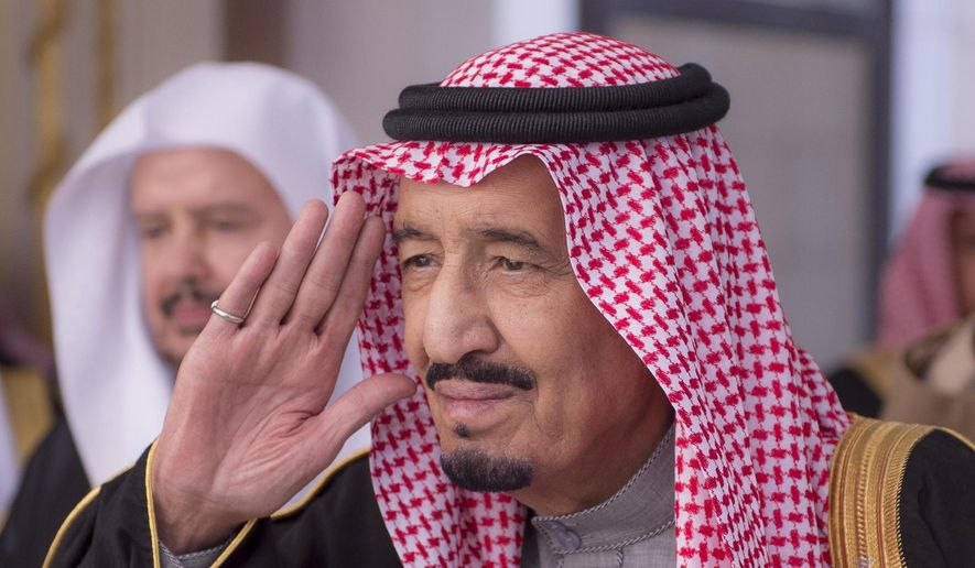 King Salman gestures of Saudi Arabia. (AP Photo/Saudi Press Agency, File)