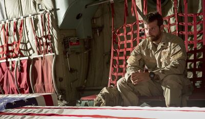 In this image released by Warner Bros. Pictures, Bradley Cooper appears in a scene from "American Sniper." (AP Photo/Warner Bros. Pictures, Keith Bernstein)