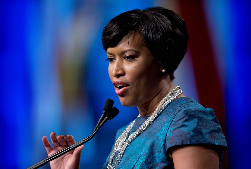 D.C. Mayor Muriel Bowser introduced a bill to clarify language in an anti-descrimination law to state that it does not require any specific type of insurance coverage. (Associated Press)