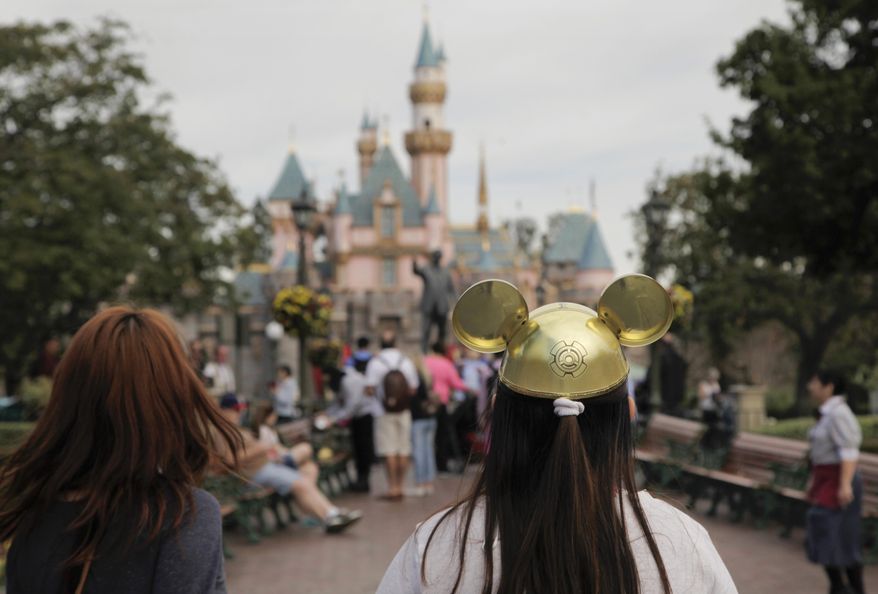Disney reported another quarter of strong growth on Tuesday, Feb. 3, helped by higher revenue from its parks and resorts despite an outbreak of measles at its California park in December. (AP Photo/Jae C. Hong, File)