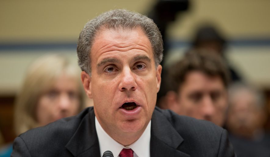 Michael Horowitz, the Justice Department watchdog who chairs the Council of the Inspectors General on Integrity and Efficiency, said a good nominee should not be a partisan choice. (Associated Press/File)