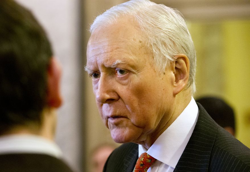 &quot;Today we offer a bold bicameral plan that fully repeals and replaces the health care law with reforms that empower patients, not Washington,&quot; said Sen. Orrin Hatch, Utah Republican. (Associated Press)