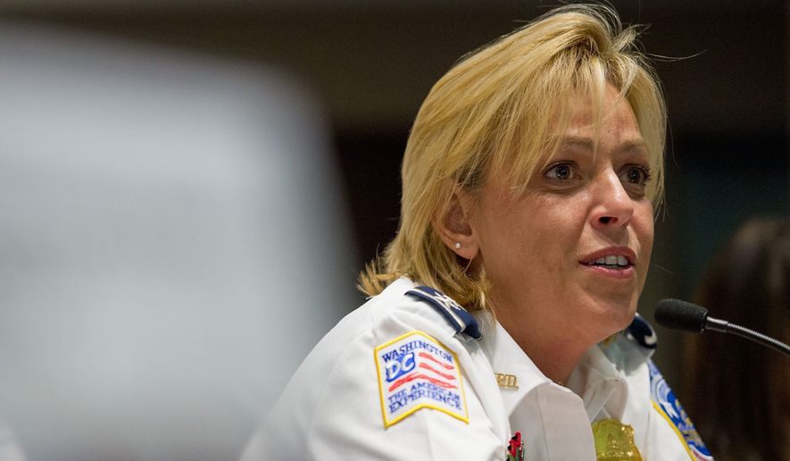 D.C. police Chief Cathy L. Lanier (The Washington Times) **FILE**