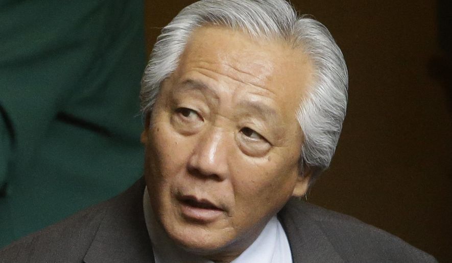 In this Feb. 3, 2015 photo, Clearfield Republican Rep. Curtis Oda appears on the house floor at the Utah State Capitol, in Salt Lake City. Oda has revived a bill that would allow adults 21 and over to carry a concealed, unloaded gun without a permit, a proposal that Republican Gov. Gary Herbert vetoed two years ago and may reject again. (AP Photo/Rick Bowmer)