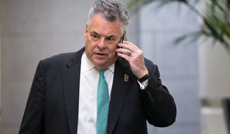 Rep. Peter T. King, New York Republican, said that his hearings on homegrown Muslim terrorism in 2011 have been vindicated in the ensuing years after many American Muslims have traveled overseas to join the Islamic State organization&#39;s ongoing campaign of terror. (associated press)