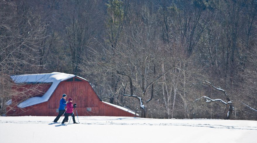 Twin Farms makes romantic memories out of Vermont’s extreme winter beauty. Romance packages offer a free night at the farm. (Photo courtesy of Twin Farms)
