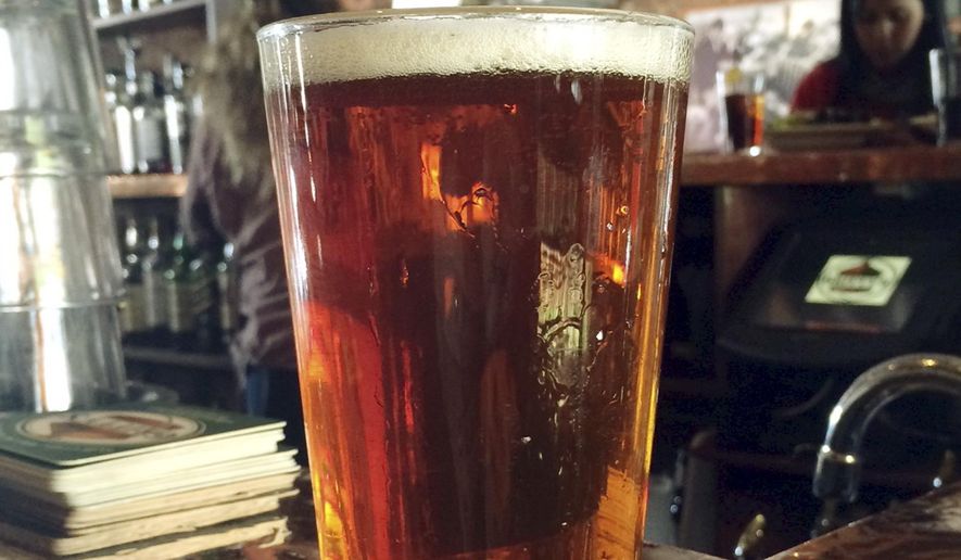 A pint of pub-style ale (Associated Press) **FILE**