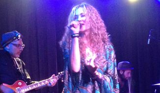 New York-based Dana Fuchs, often compared to Janis Joplin, performed at Gypsy Sally&#39;s in the District of Columbia. (eric althoff/the Washington Times)