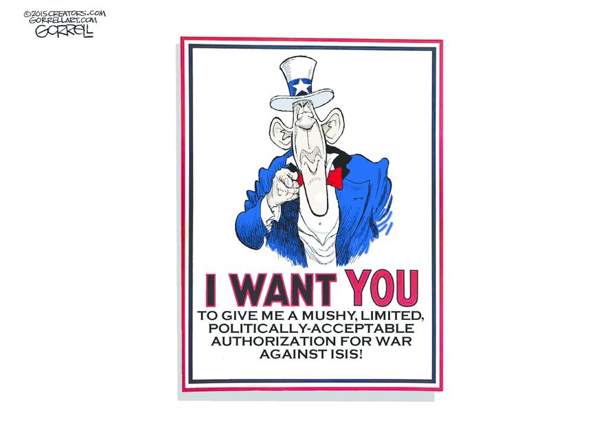 Illustration by Bob Gorrell for Creators Syndicate
