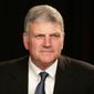 Franklin Graham before an interview at The Associated Press office on Tuesday, Oct. 15, 2013, in New York. (AP Photo/Peter Morgan) ** FILE **