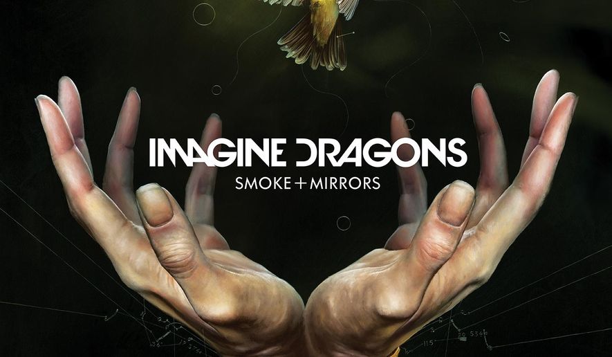 This CD cover image released by Interscope Records shows "Smoke + Mirrors," by Imagine Dragons. (AP Photo/Interscope Records)