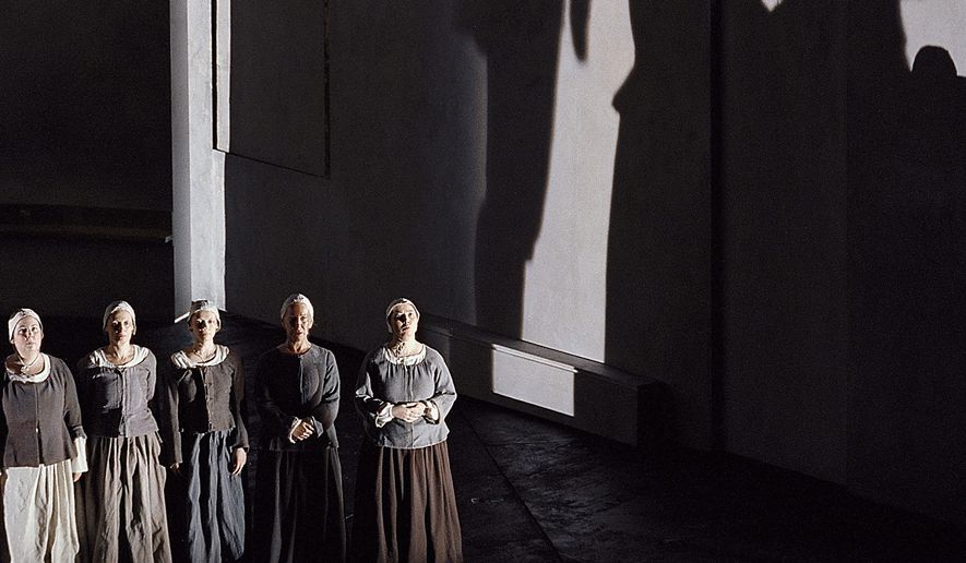 Francis Poulenc&#39;s &quot;Dialogues of the Carmelites,&quot; currently running at the Kennedy Center, is set during the French Revolution, when Carmelite nuns were guillotined for refusing to renounce their faith. (Washington National Opera)