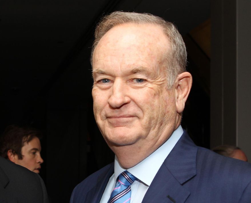 FILE - In this Oct. 28, 2013 file photo, political commentator Bill O'Reilly attends the National Geographic Channel's "Killing Kennedy" world premiere screening reception at The Newseum, in Washington. CBS News on Monday, Feb. 23, 2015, released video from four stories it aired about the Falklands War in 1982, all part of a dispute involving Fox News Channel host O'Reilly and his subsequent statements about covering the war. None of the stories mention O'Reilly, then a young CBS reporter, or makes any specific reference to a CBS crew member being hurt. (Photo by Paul Morigi/Invision/AP, File)
