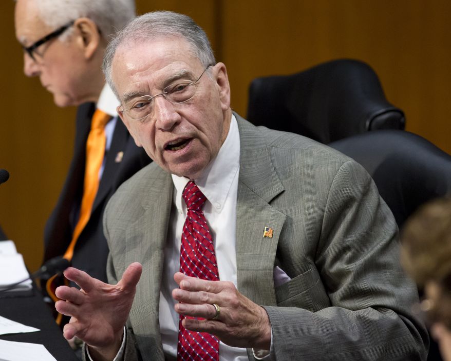 "The FBI's whistleblower process is broken," said Senate Judiciary Committee Chairman Chuck Grassley. His committee will dig into such accusations Wednesday, demanding better protections and oversight for those brave enough to come forward. (Associated Press)