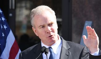 Rep. Chris Van Hollen, D-Md., talks at a news conference in Rockville, Md., on Monday, March 9, 2015 after announcing endorsements for his candidacy for U.S. Senate.   Van Hollen announced last week he would seek the Senate seat that will be vacated by retiring Sen. Barbara Mikulski, who announced last week she won&amp;#8217;t run for re-election in 2016.  (AP Photo/Brian Witte)