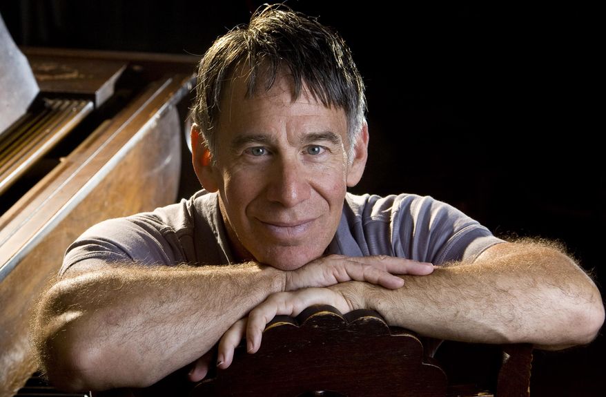 FILE - In this Sept. 16, 2009 file photo, composer Stephen Schwartz poses in Santa Barbara, Calif. Schwartz, best known as the enormously successful composer behind "Godspell," "Pippin" and "Wicked," will create four musicals to debut onboard Princess cruise ships, the cruise line announced Thursday, March 12, 2015. Princess Cruises called it a “first-of-its-kind cruise industry partnership” with such a big name from Broadway and Hollywood. (AP Photo/Michael A. Mariant, File)