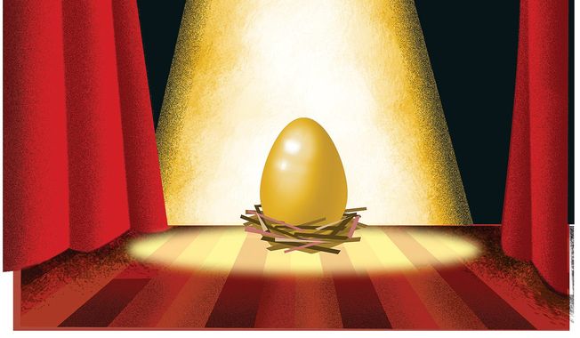 Illustration on shedding light on Federal pension records by Linas Garsys/The Washington Times