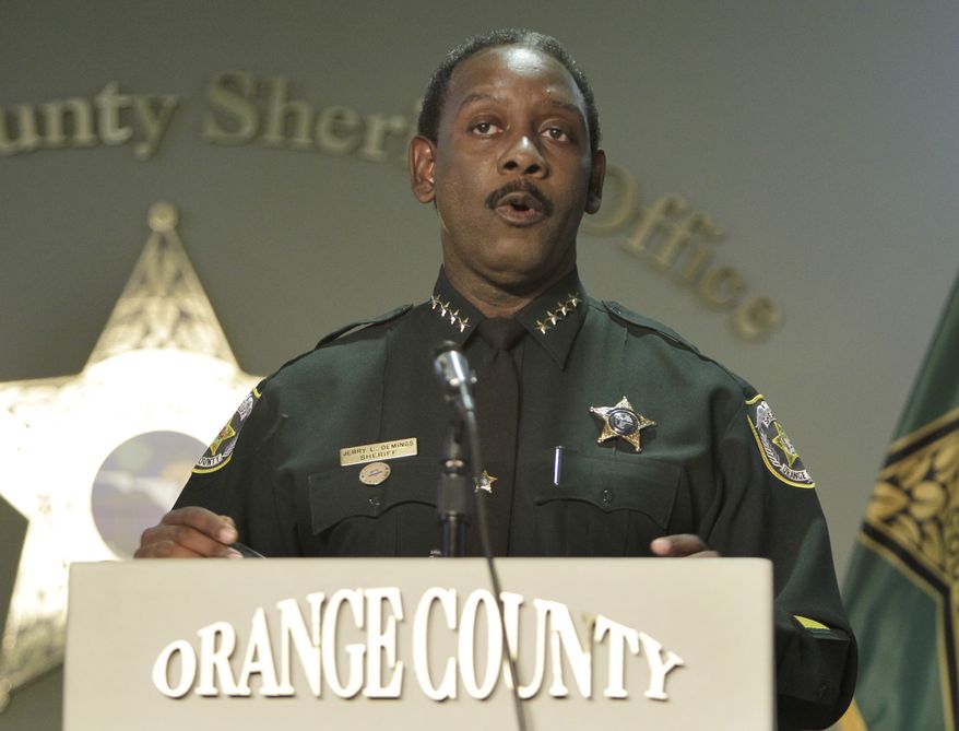 Orange County (Fla.) Sheriff Jerry Demings (Associated Press) **FILE**